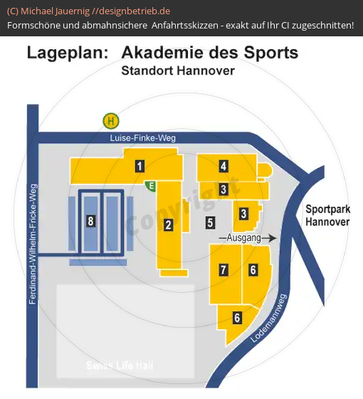 Anfahrtsskizze Lageplan Sportpark Hannover (589)