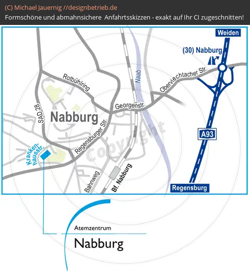 Anfahrtsskizze Nabburg (592)