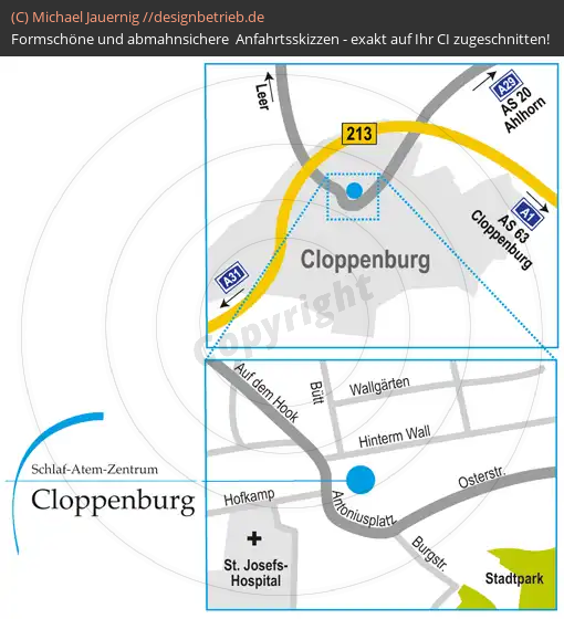 Anfahrtsskizze Cloppenburg (226)