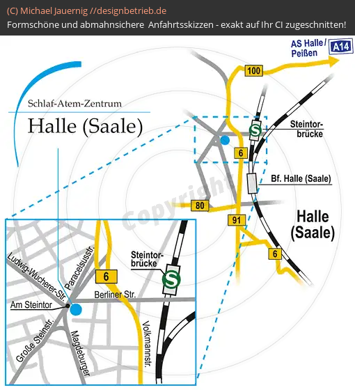 Anfahrtsskizze Halle / Saale (282)