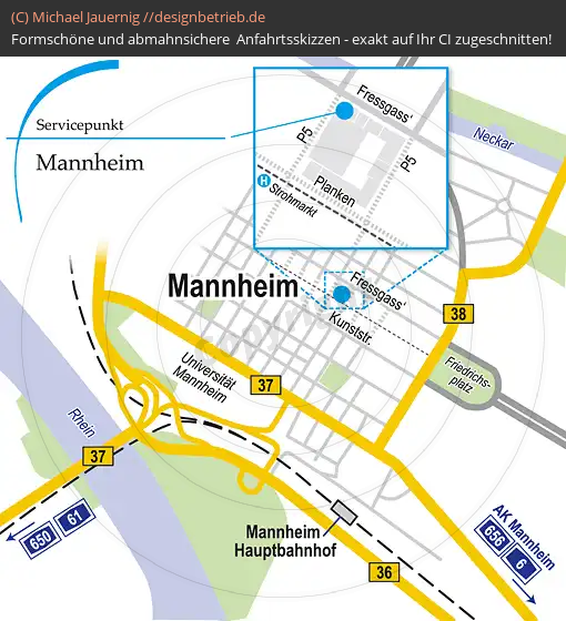 Anfahrtsskizze Mannheim P5 (370)