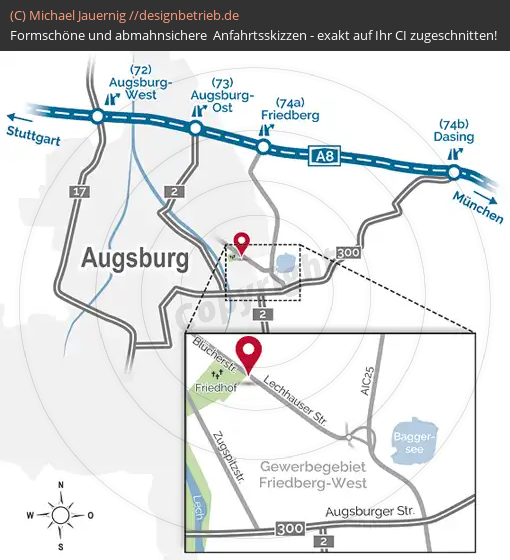 Anfahrtsskizze Augsburg (494)