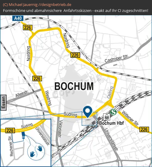 Anfahrtsskizze Bochum (704)